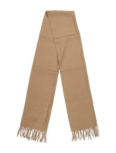 Pre-owned Celine Silk Scarf In Neutral