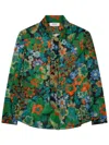 Celine Silk Shirt In Multi