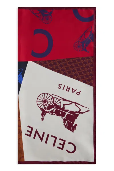 Celine Silk Twill Scarf