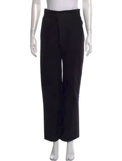 Pre-owned Celine Silk Wide Leg Pants W/ Tags In Black