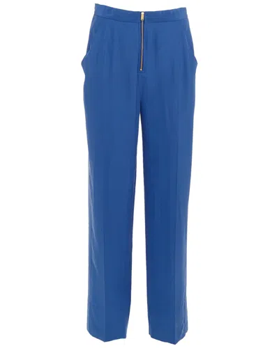 Pre-owned Celine Silky 1/2-zip Tapered Pant