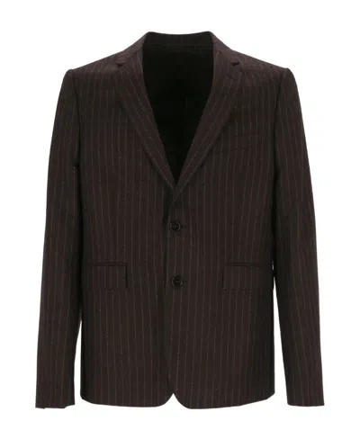 Celine Single-breasted Suit Jacket In Black