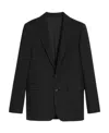 Celine Single-breasted Tailored Blazer In Black