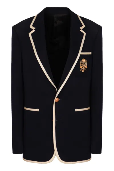 Celine Single-breasted Two-button Jacket In Black