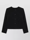 Celine Single-breasted Coat In Black