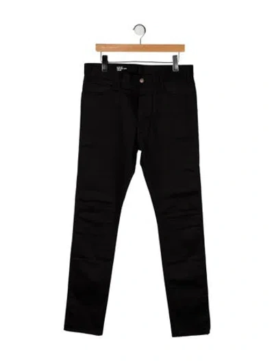 Pre-owned Celine Skinny Jeans In Black