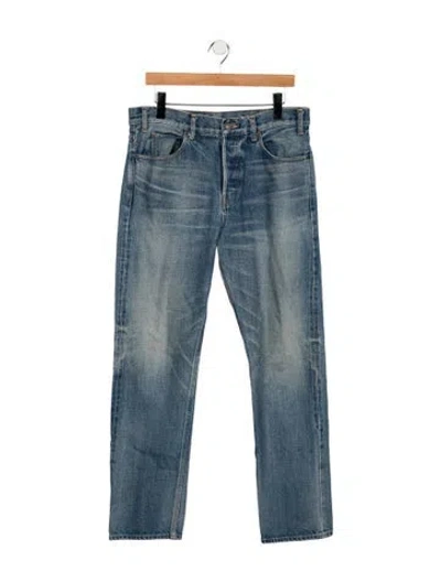 Pre-owned Celine Skinny Jeans In Blue