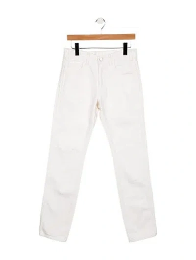 Pre-owned Celine Skinny Jeans In White