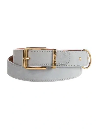Pre-owned Celine Skinny Leather Belt Kit In Multi
