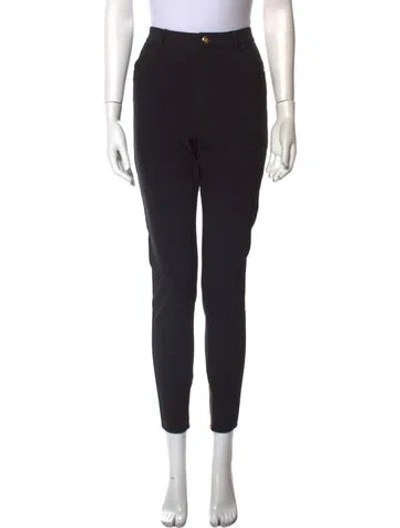 Pre-owned Celine Skinny Leg Pants In Black