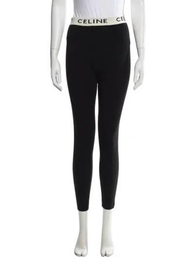 Pre-owned Celine Skinny Leg Pants In Blue