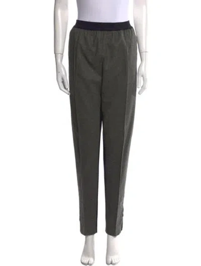 Pre-owned Celine Skinny Leg Pants In Multi