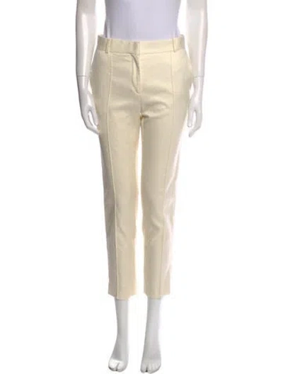 Pre-owned Celine Skinny Leg Pants In Neutral