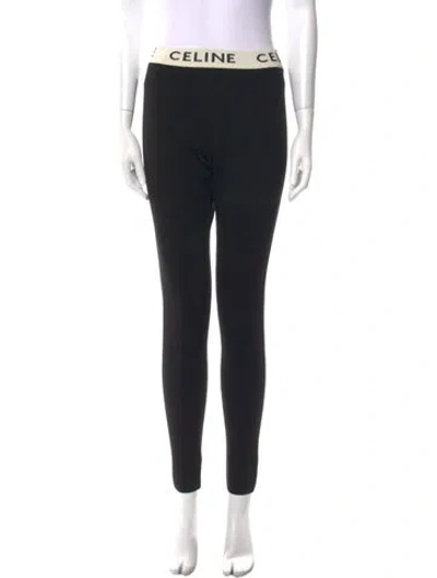 Pre-owned Celine Skinny Leg Pants W/ Tags In Black