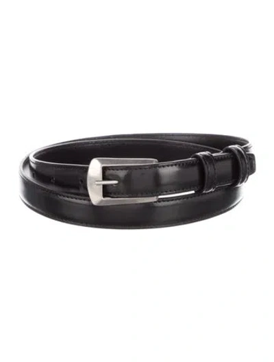 Pre-owned Celine Skinny Patent Leather Belt In Multi