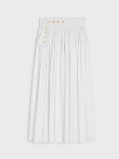 Celine Skirt Woman In White