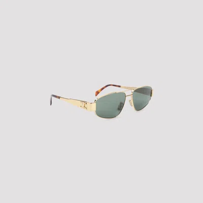 Celine Sleek Metallic Unisex Sunglasses