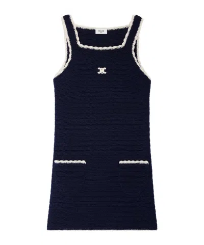 Celine Sleeveless Dress In Black