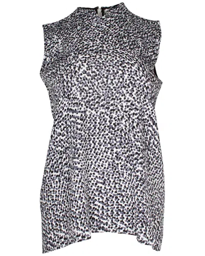Celine Sleeveless Polka Dot Top In Multi