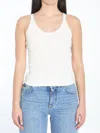 Celine Sleeveless Vest In Nude