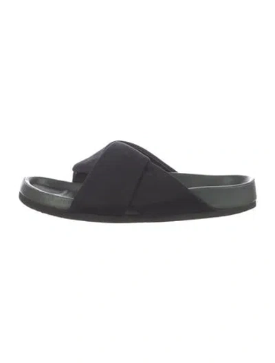 Pre-owned Celine Slides In Blue