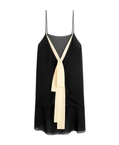 Celine Sling Dress In Black