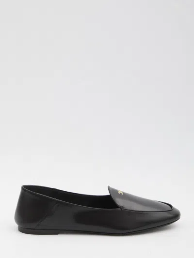 Celine Slip-on Moccasin Aura In Black