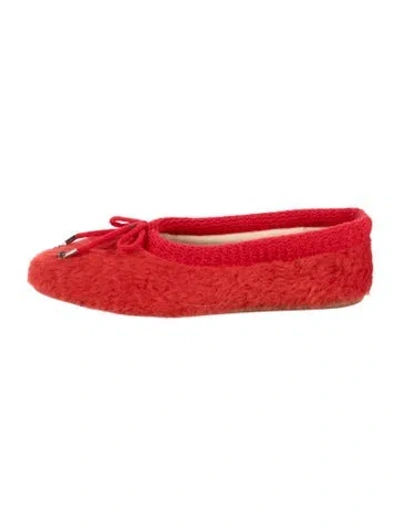 Pre-owned Celine Slippers In Red