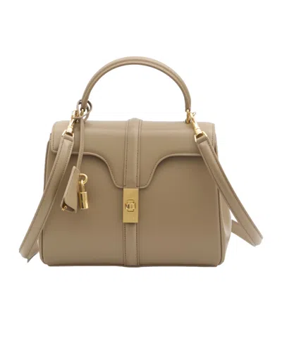 Celine Small 16 Shoulder Bag In Beige