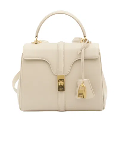 Celine Small 16 Shoulder Bag In Nude