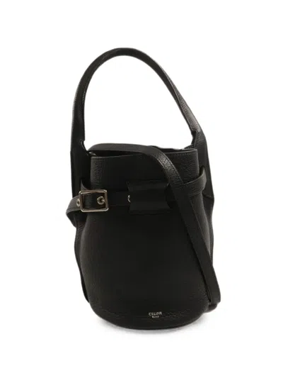 Pre-owned Celine Small Big Bag Bucket Bag In Black