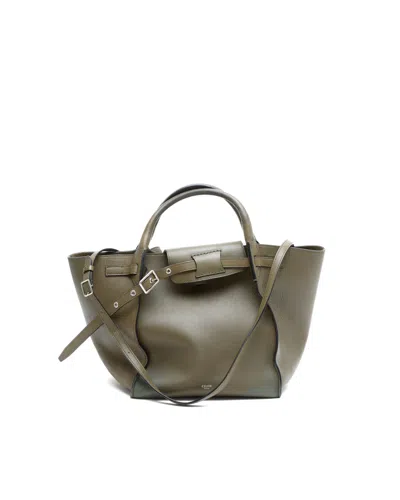 Celine Céline Small Big Bag In Green