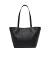 Celine Small Cabas Anas Cuir Shoulder Bag In Black