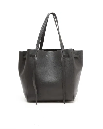 Celine Céline Small Cabas Phantom Tote Bag In Black