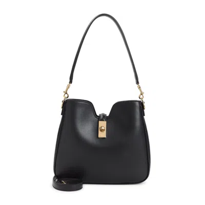 Celine Small Camille Soft Leather Bag Women In Black