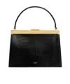 Celine Small  Augustine In Lizard In Black