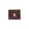 Celine Small Flap Wallet Women In Brown