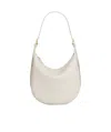Celine Small Heloïse Bag In Supple Grained Calfskin In White