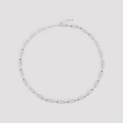 Celine Small Octagon Necklace In Metallic