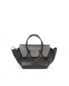 Celine Céline Small Tie Knot Bag In Gray