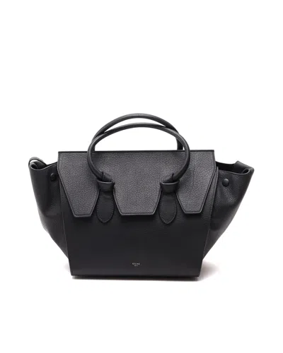 Celine Céline Small Tie Knot Bag In Black
