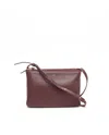 Celine Céline Trio Bag In Burgundy