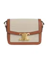 Celine Small Triomphe Shoulder Bag In Brown