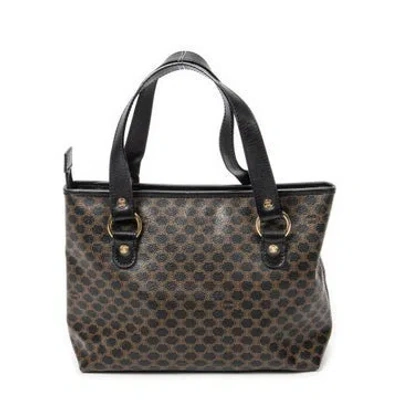 Pre-owned Celine Small Zip Tote In Black
