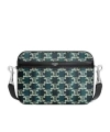 Celine Men Triomphe Canvas Shoulder Bag In Multi