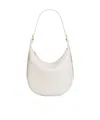 Celine Small Heloïse Bag In Supple Grained Calfskin In White