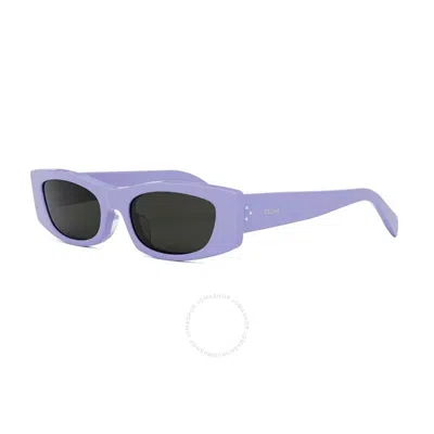 Celine Smoke Cat Eye Ladies Sunglasses Cl40245u 78a 55 In Purple