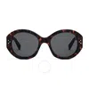 Celine Smoke Oval Men's Sunglasses Cl40240i 52a 53