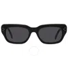 Celine Smoke Square Ladies Sunglasses Cl40267u 01a 54