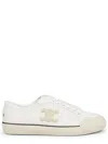 Celine Triomphe Low Top Sneaker In White